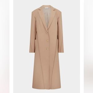 Yuzefi OVERSIZED COAT- BEIGE